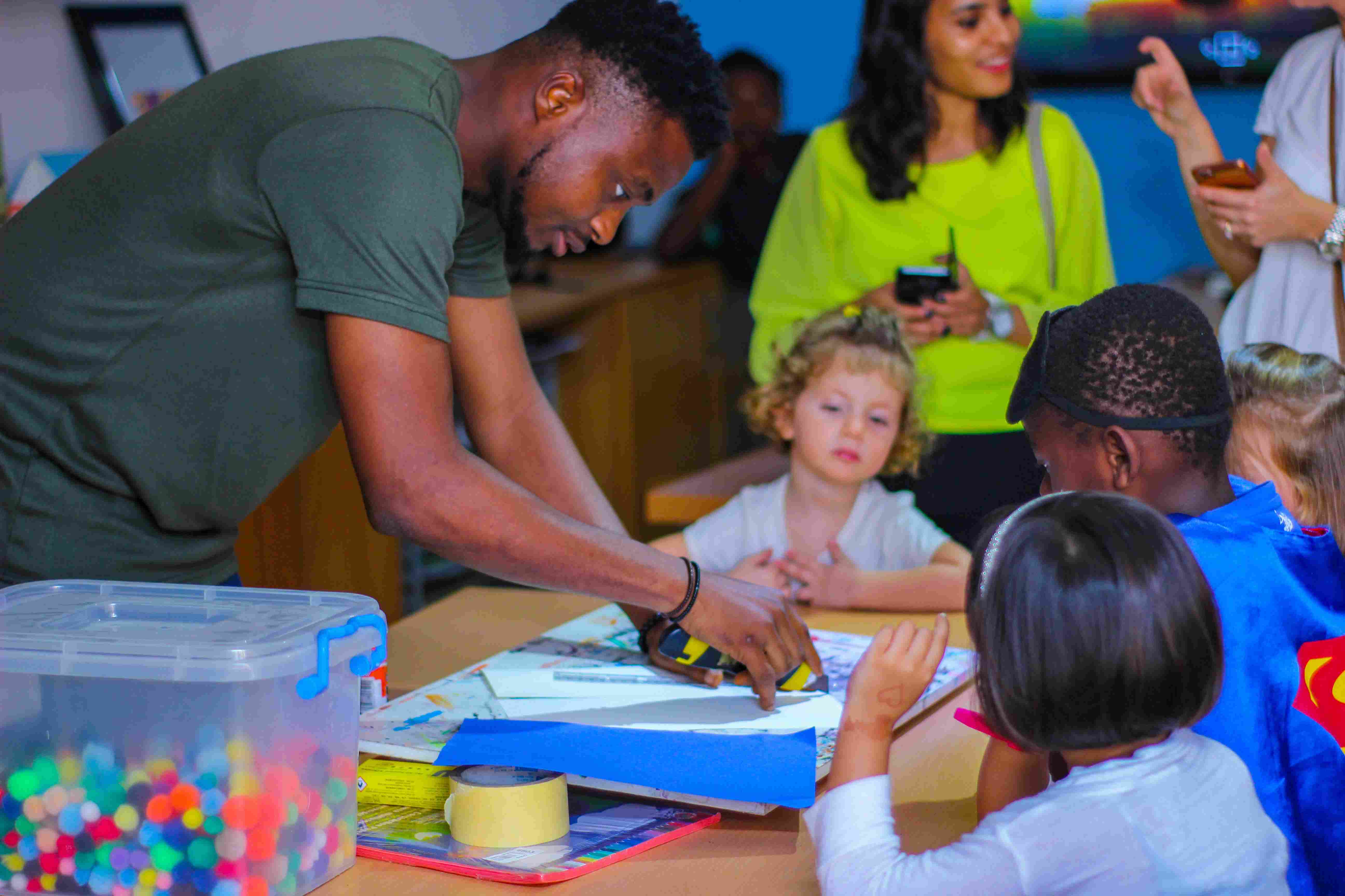 Children playing at Mindscapes
